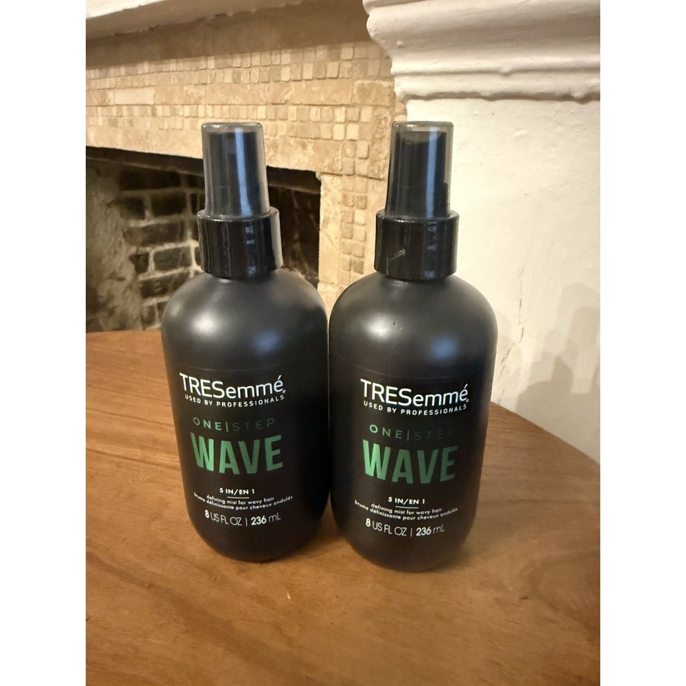 2-Tresemme One Step Wave 5in1 Defining Mist For Wavy Hair 8oz Volume Beachy Look